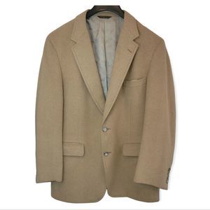 Vintage Men's 100% Cashmere Palm Beach Tailored Jacket